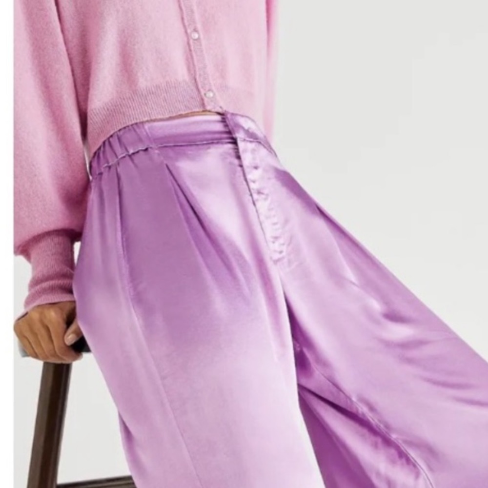 Free People Good Days Satin Trouser